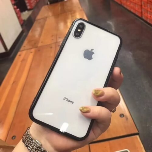 iPhone Xs Max Transparent Shockproof TPU Phone Case